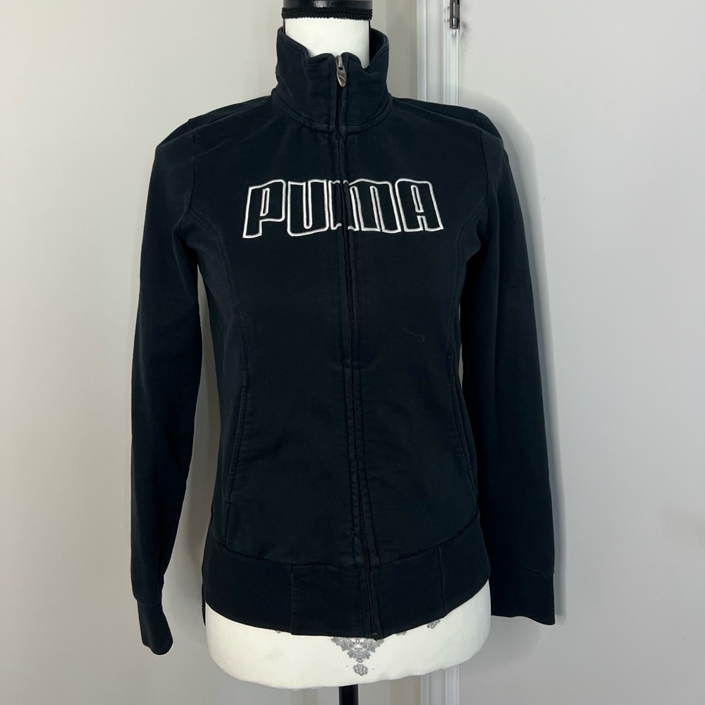 Puma Zip Up sweater size S